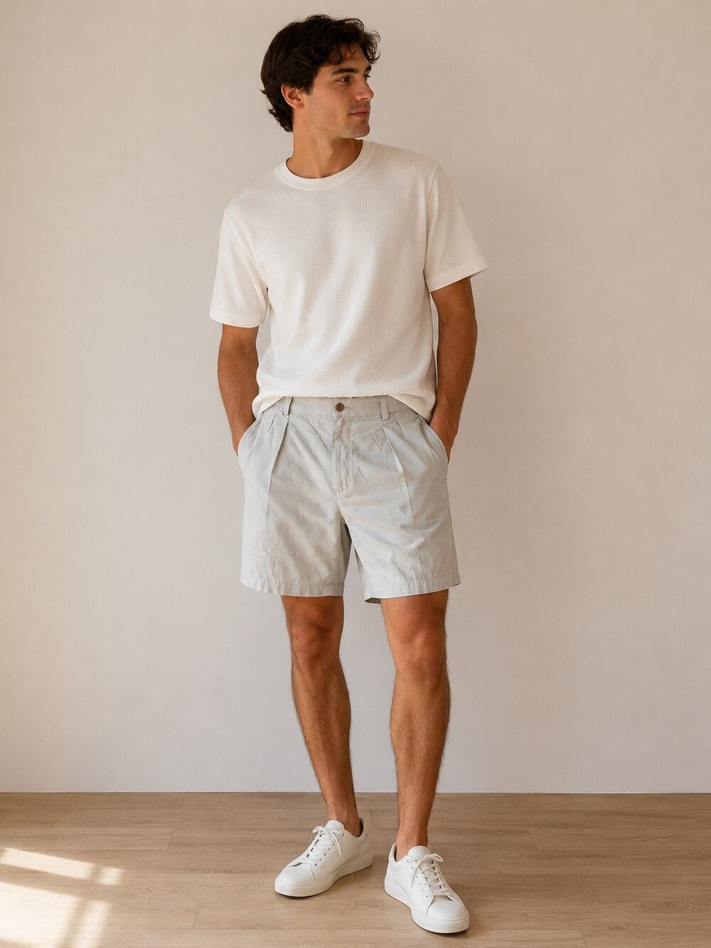 VTG Tommy Bahama 100% Silk mens shorts size 33
